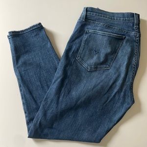 Hudson Blair High Rise Super Skinny Ankle Jeans